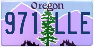 OR license plate 971LLE