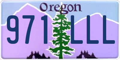 OR license plate 971LLL