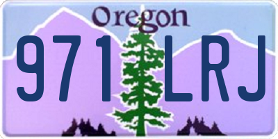 OR license plate 971LRJ