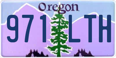 OR license plate 971LTH