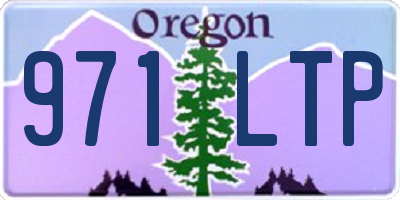 OR license plate 971LTP