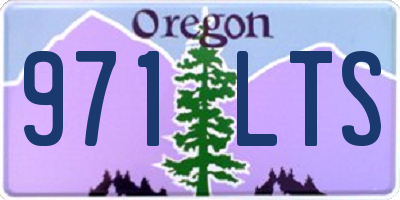 OR license plate 971LTS