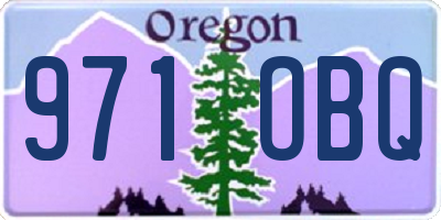 OR license plate 971OBQ