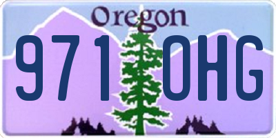 OR license plate 971OHG