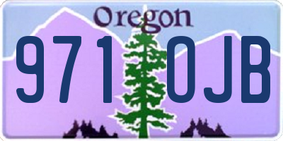 OR license plate 971OJB