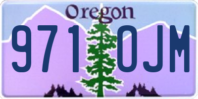 OR license plate 971OJM