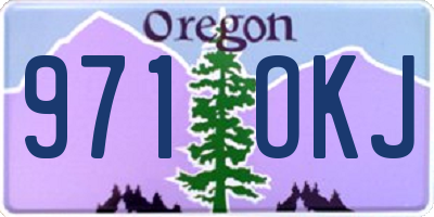 OR license plate 971OKJ