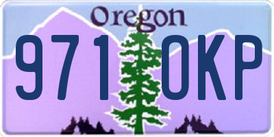 OR license plate 971OKP