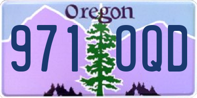 OR license plate 971OQD