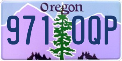 OR license plate 971OQP