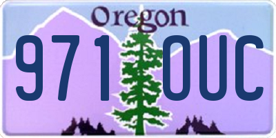 OR license plate 971OUC