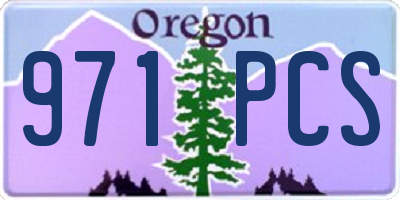 OR license plate 971PCS