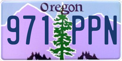OR license plate 971PPN
