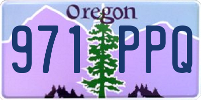 OR license plate 971PPQ