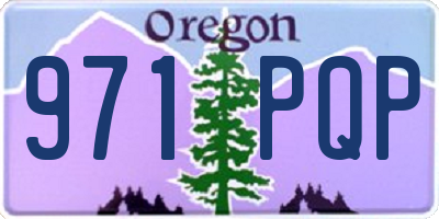 OR license plate 971PQP