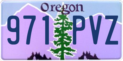 OR license plate 971PVZ