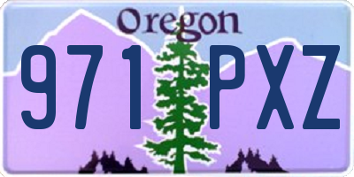 OR license plate 971PXZ