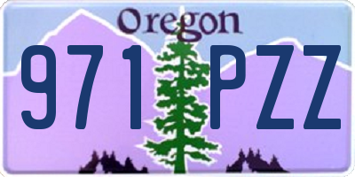 OR license plate 971PZZ