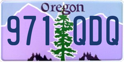 OR license plate 971QDQ