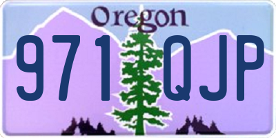 OR license plate 971QJP