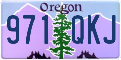 OR license plate 971QKJ