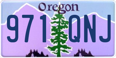 OR license plate 971QNJ