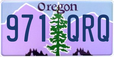 OR license plate 971QRQ