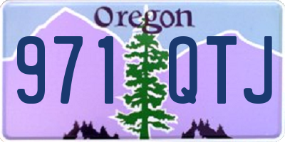 OR license plate 971QTJ