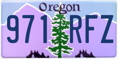 OR license plate 971RFZ