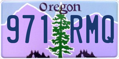 OR license plate 971RMQ