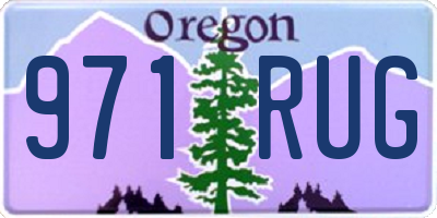 OR license plate 971RUG