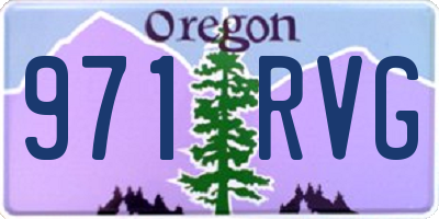 OR license plate 971RVG