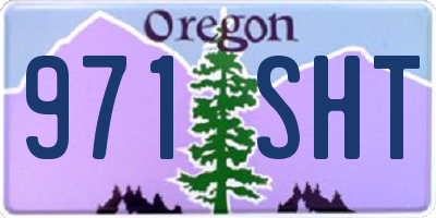 OR license plate 971SHT