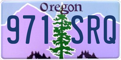 OR license plate 971SRQ