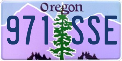 OR license plate 971SSE