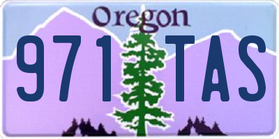 OR license plate 971TAS