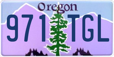 OR license plate 971TGL