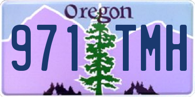 OR license plate 971TMH