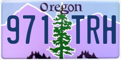 OR license plate 971TRH