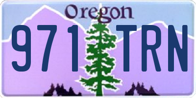 OR license plate 971TRN