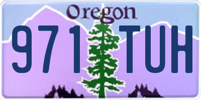 OR license plate 971TUH
