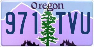 OR license plate 971TVU