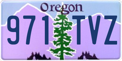 OR license plate 971TVZ