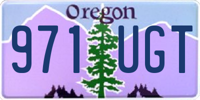 OR license plate 971UGT