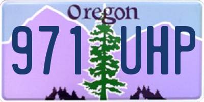 OR license plate 971UHP