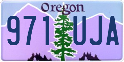 OR license plate 971UJA