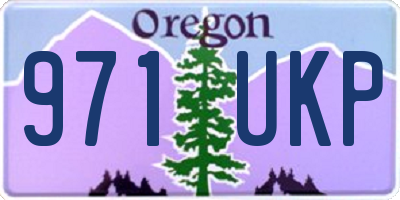 OR license plate 971UKP