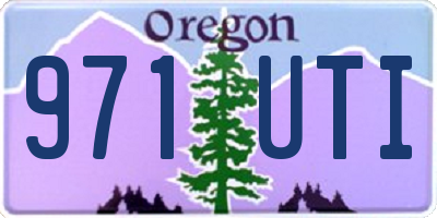 OR license plate 971UTI