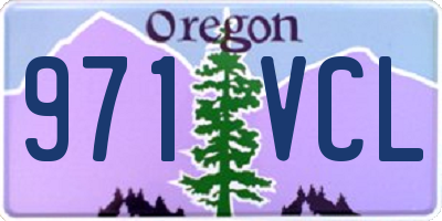 OR license plate 971VCL