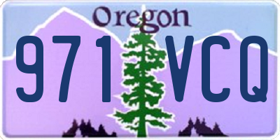 OR license plate 971VCQ
